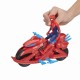 Figurina Spiderman cu motocicleta