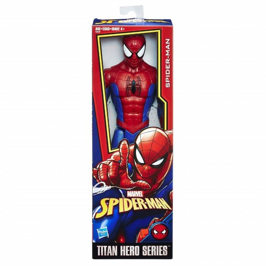 Figurina Spiderman Titan Power Pack cu lansator