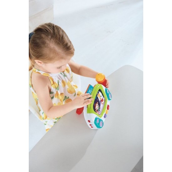 Statie Karaoke Jukebox cu microfon Hola Toys