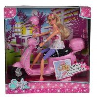 Papusa Steffi Love Chic City Scooter