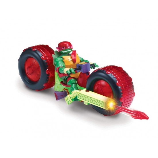 Vehicul cu figurina Raphael Testoasele Ninja 