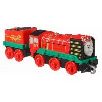 Locomotiva Thomas cu vagon Push Along Yong Bao