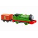 Locomotiva Percy cu vagon Thomas Trackmaster 