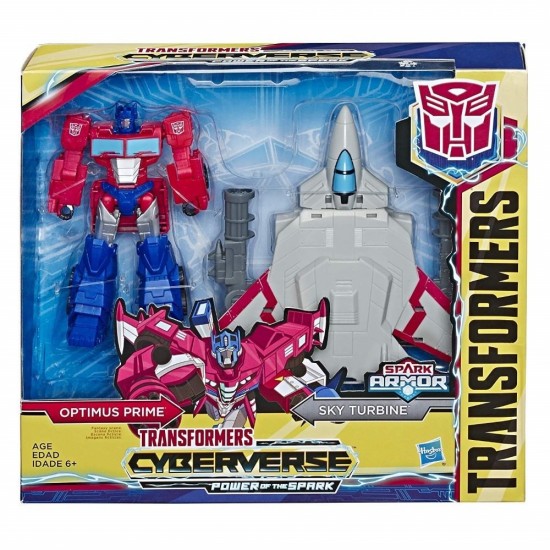 Set Transformers Cyberverse Spark Armor Optimus Prime