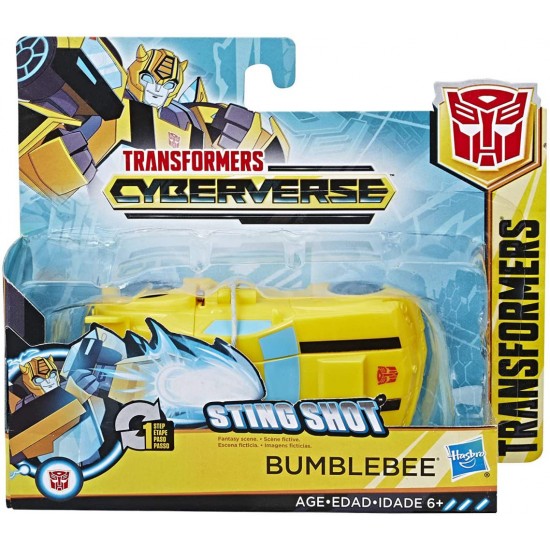 Robot Vehicul Transformers Cyberverse 1 Step Bumblebee
