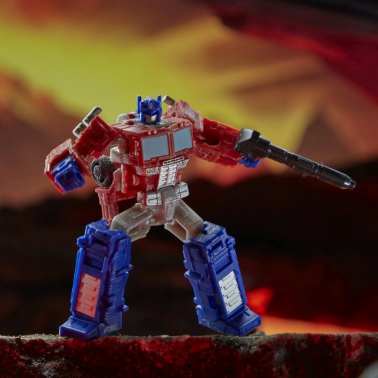 Robot Transformers Autobot Optimus Prime seria War for Cybertron