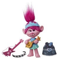 Figurina muzicala Trolls Poppy Pop to Rock