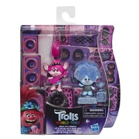 Set 2 figurine Trolls Rock City Bobble