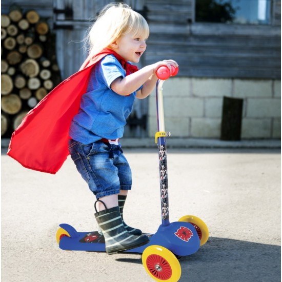 Trotineta Twist and Roll Spiderman