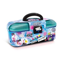 Set creativ - Valiza cu bombite spumante cu decoratiuni pentru baie