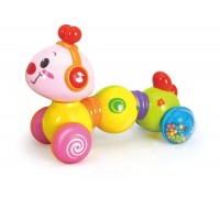 Jucarie bebelusi Viermisorul plimbaret cu sunete si lumini