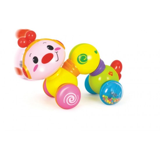 Jucarie bebelusi Viermisorul plimbaret cu sunete si lumini