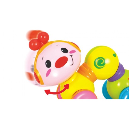 Jucarie bebelusi Viermisorul plimbaret cu sunete si lumini