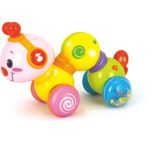 Jucarie bebelusi Viermisorul plimbaret cu sunete si lumini