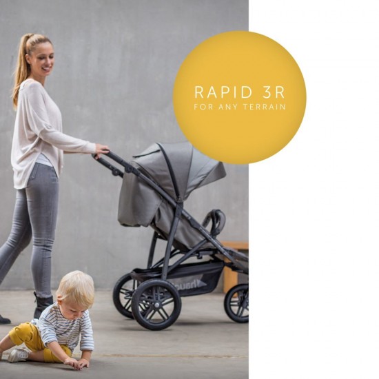 Carucior 3 in 1 Rapid 3R Trio Set Charcoal