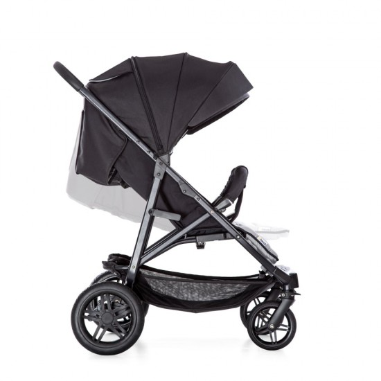 Carucior Dublu Rapid 3R Duo Silver Charcoal