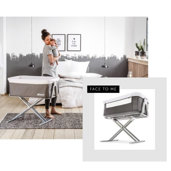 Pat Co-Sleeper Face to me - Grey