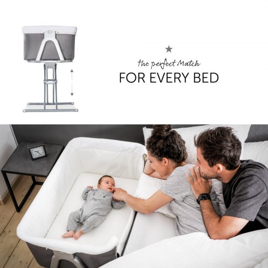 Pat Co-Sleeper Face to me - Grey