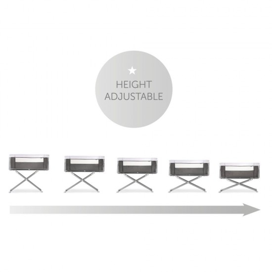 Pat Co-Sleeper Face to me - Grey