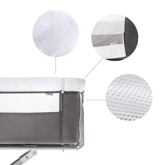 Pat Co-Sleeper Face to me - Grey