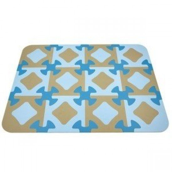 Covoras pentru joaca OkBaby 899 albastru