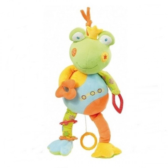 Jucarie muzicala Broscuta Brevi Soft Toys