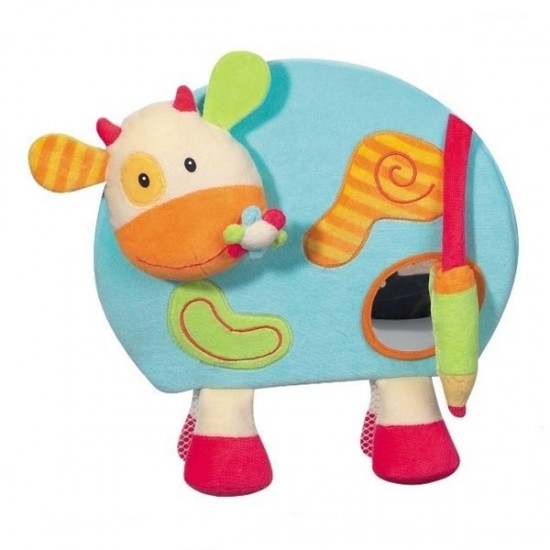 Jucarie Brevi Soft Toys - Vacuta magnetica cu creion