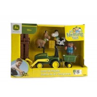 Set de joaca Tractor cu incarcator Biemme Johnny Deere