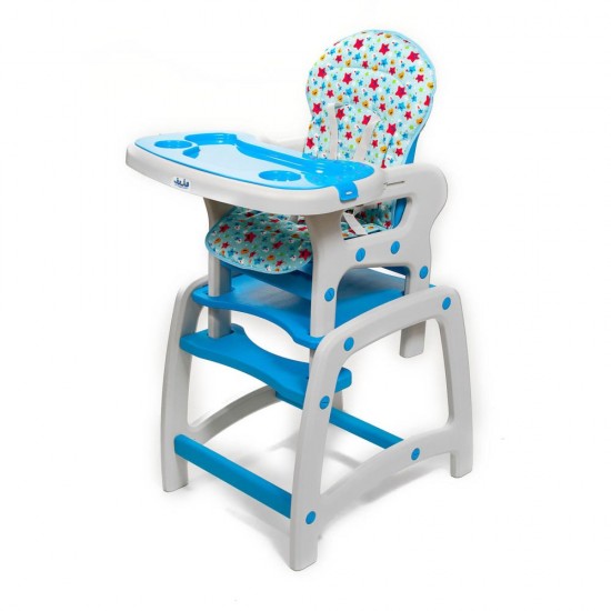 Husa pentru scaun de masa Juju Eat&Play Albastru