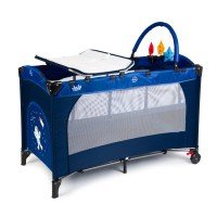 Patut pliant 2 niveluri Juju Sleepy Baby Space Adventure