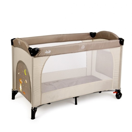 Patut pliant 2 niveluri Juju Sleepy Baby Sweet Dreams