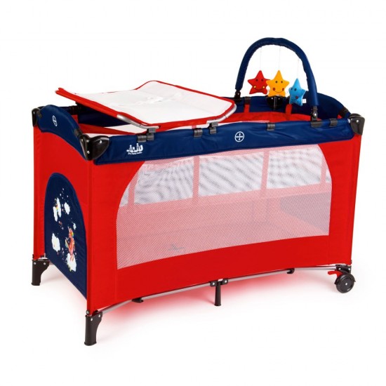 Patut pliant 2 niveluri Juju Sleepy Baby Unicorn