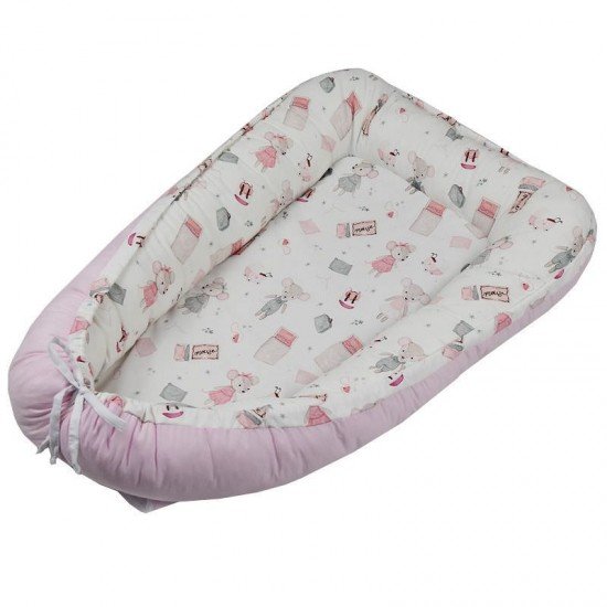 Baby Nest Eko Pink Mice