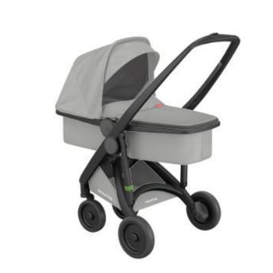 Carucior 2 In 1 Greentom 100% Ecologic Black Grey 
