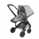 Carucior 2 In 1 Greentom 100% Ecologic Black Grey 