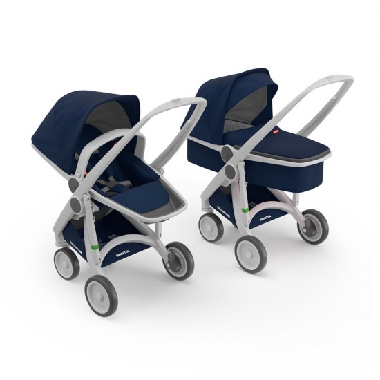 Carucior 2 in 1 Greentom 100% Ecologic Grey Blue