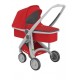Carucior 2 in 1 Greentom 100% Ecologic Grey Red