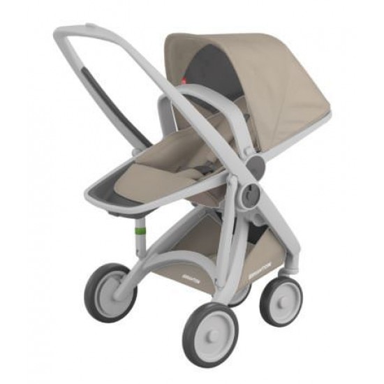 Carucior 2 in 1 Greentom 100% Ecologic Grey Sand