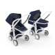 Carucior 2 in 1 Greentom 100% Ecologic White Blue