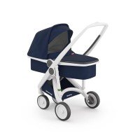 Carucior 2 in 1 Greentom 100% Ecologic White Blue