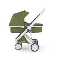 Carucior 2 in 1 Greentom 100% Ecologic White Olive