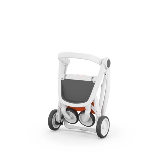 Carucior 2 in 1 Greentom 100% Ecologic White Orange