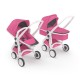 Carucior 2 In 1 Greentom 100% Ecologic White Pink 