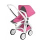 Carucior 2 In 1 Greentom 100% Ecologic White Pink 
