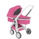 Carucior 2 In 1 Greentom 100% Ecologic White Pink 