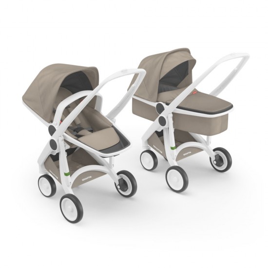Carucior 2 in 1 Greentom 100% Ecologic White Sand