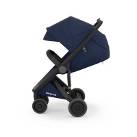 Carucior Greentom Classic Upp 100% Ecologic Black Blue