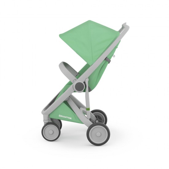 Carucior Greentom Classic Upp 100% Ecologic Grey Mint