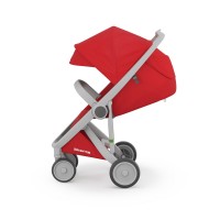 Carucior Greentom Classic Upp 100% Ecologic Grey Red