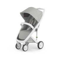 Carucior Greentom Classic Upp 100% Ecologic White Grey